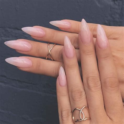 Long Almond Nails Almond Acrylic Nails Pretty Acrylic Nails Best