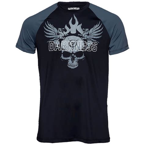 Camiseta Darkness Dry Iron Religion Integralm Dica Meu Mundo Fit