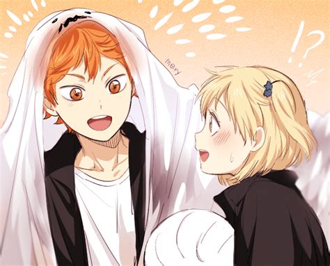 Hinata Shouyou And Yachi Hitoka Haikyuu Drawn By Mery Yangmalgage