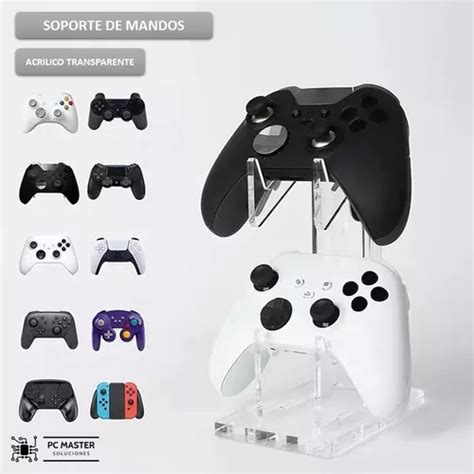 Soporte De Acrilico Universal Para Mandos Ps Xbox Nintendo Cuotas