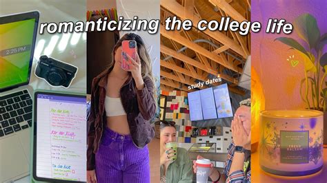 Romanticizing The College Life ♡ How To Enjoy Productivity Study Dates