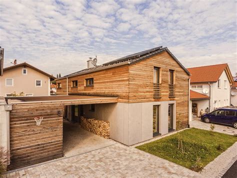 Massiv Holzhaus Stuttgart Musterhaus Von Chiemgauer Holzhaus