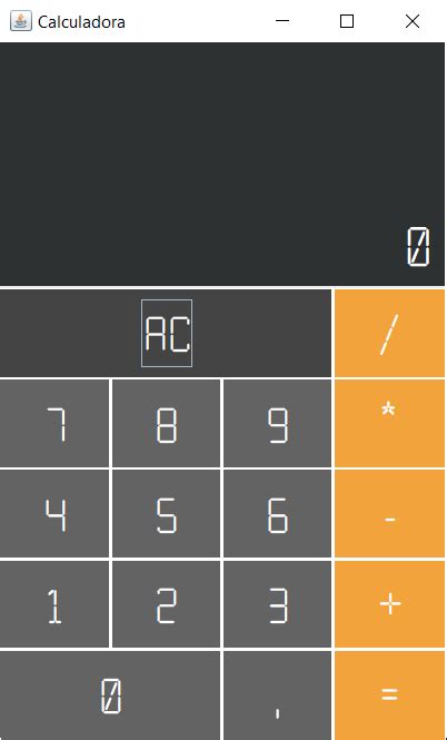 Github Lucassilvallima Calculadora Swing Projeto Calculadora Feita