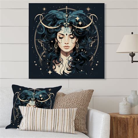 Trinx Astrological Stargazer IV Astrology Metal Wall Decor Wayfair