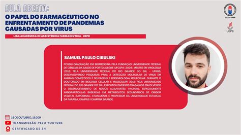 O papel do farmacêutico no enfrentamento de pandemias causadas por