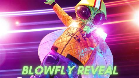 Blowfly Reveal🍕 The Masked Singer Au Season 4 Youtube