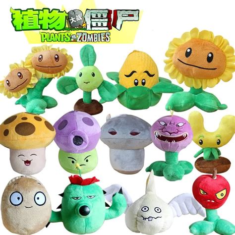 13 Unids Lote 13 20 Cm Plants Vs Zombies Plants Suave Peluche