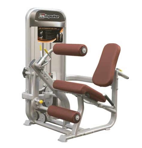 Impulse Leg Extension Leg Curl Machine Grays Fitness