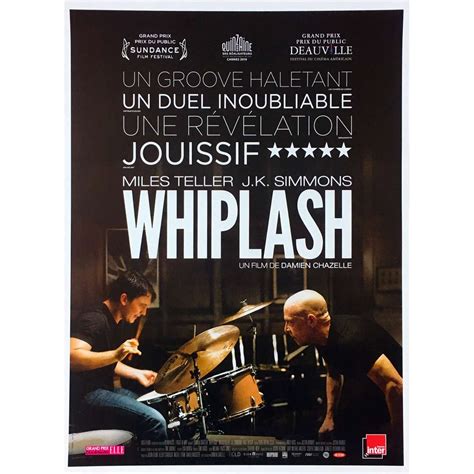 WHIPLASH Movie Poster 15x21 in.