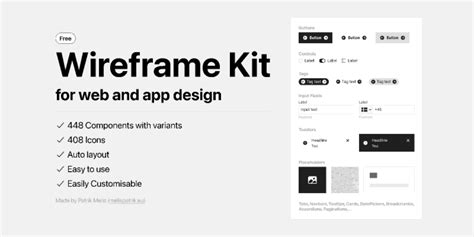 Wireframe Kit Community Figma