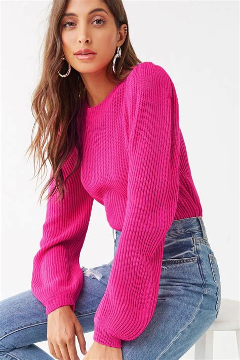 Ribbed Knit Sweater Forever 21 Ribbed Knit Sweater Sweaters