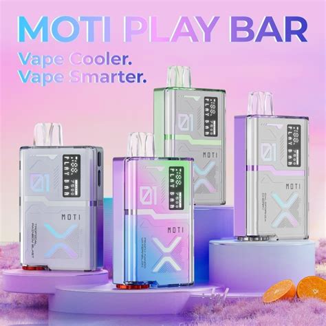 Moti Play Bar Puffs Disposable Vape Mesh Coil Ml E Liquid Mah