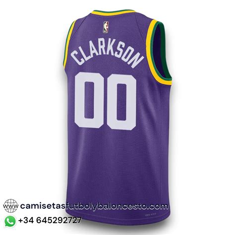 Camiseta Utah Jazz Classic Camisetas Futbol Y Baloncesto