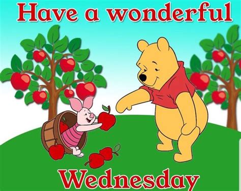 Pooh Bear Good Morning Wednesday Wonderful Wednesday Happy Wednesday