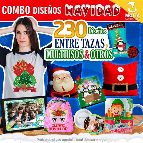 Dise Os Para Sublimaci N De Navidad Combo Variado