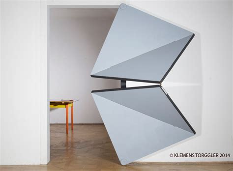 Kinetic Sideways-Opening Door Unlike any Other | Designs & Ideas on Dornob