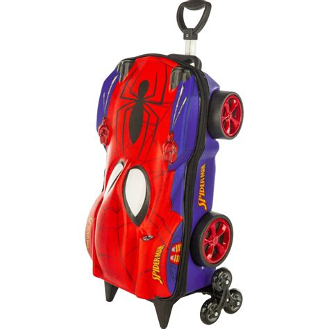 Mochila Infantil 3D Rodinhas Homem Aranha Maxtoy Diplomata