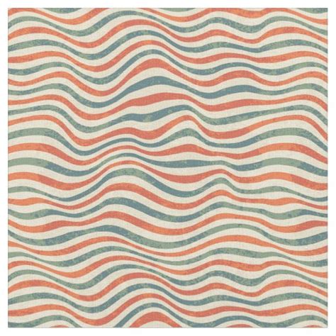 Striped pattern fabric | Zazzle