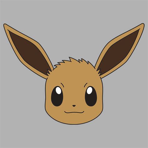 Boy's Pokemon Eevee Face Graphic Tee