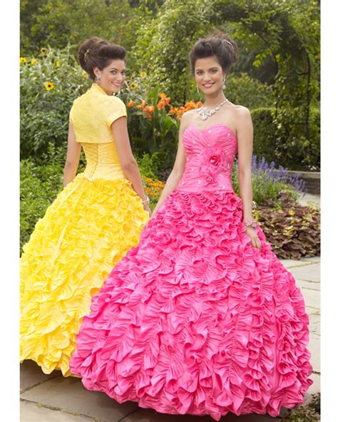 Fuchsia Ball Gown One Shoulder Lace Up Full Length Pleated Quinceanera