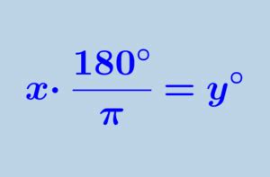 Radians to Degrees - Formulas and Examples - Neurochispas