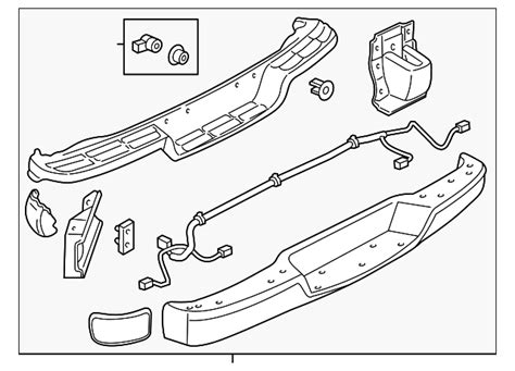 Gm Rear Bumper Impact Bar Gm Parts Center