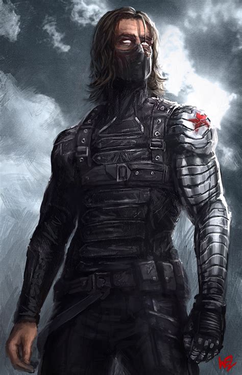 The Winter Soldier By W E Z On Deviantart Winter Soldier Winter