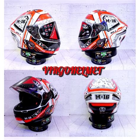 Jual Helm Kyt Nfr Mario Replica Original Sni Dot Ongkir Termurah Kg