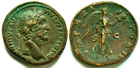 Antoninus Pius AE Sestertius IMPERATOR II Roman Imperial Coins