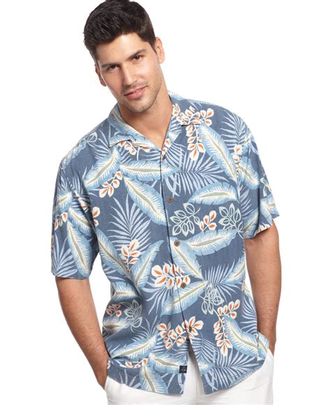 Lyst Tommy Bahama Big And Tall Silk Polynesian Paradise Floral Shirt