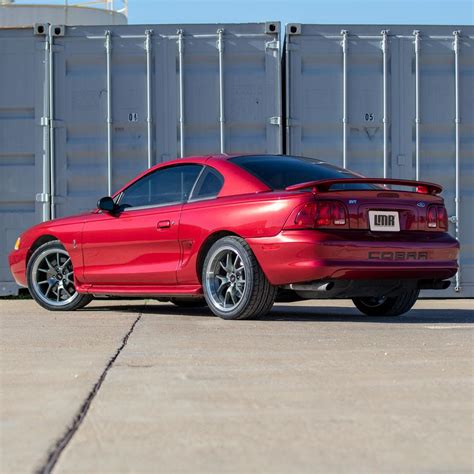 Mustang Sve Fr500 Wheel And Nitto Kit 18x9 Anthracite 1994 2004