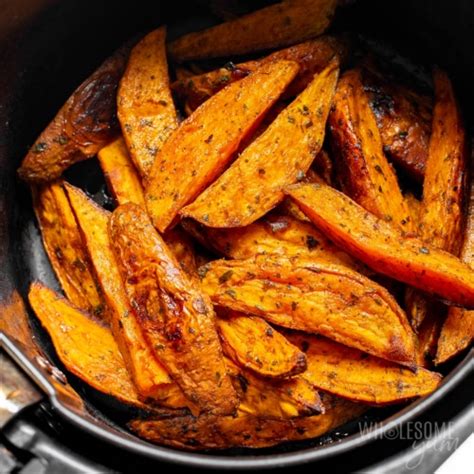 Air Fryer Sweet Potatoes Crispy Fast Wholesome Yum