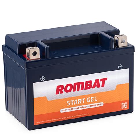 Baterie Moto GEL ROMBAT RMG9 BS C 12V 9Ah EMAG Ro