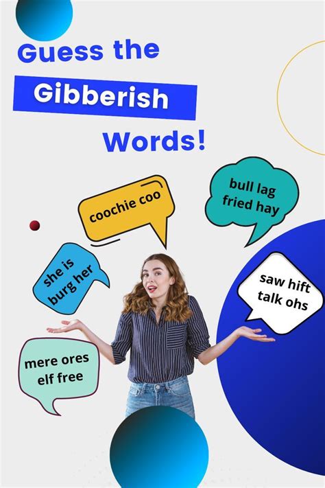 Guess The Gibberish Words Word Games