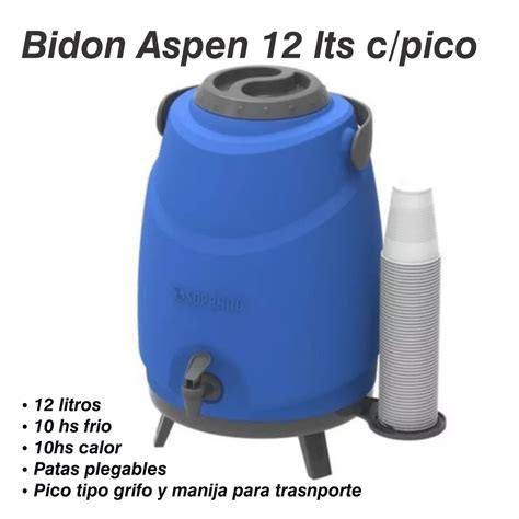 Bidon Termico Soprano Aspen 12l Friocalor