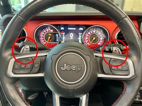 Jeep Paddle Shifter Upgrade Programming Is Not Required