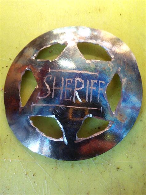 Sheriff Badge : 8 Steps (with Pictures) - Instructables