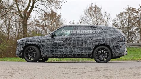 2023 BMW X8 spy shots: Flagship SUV in the works