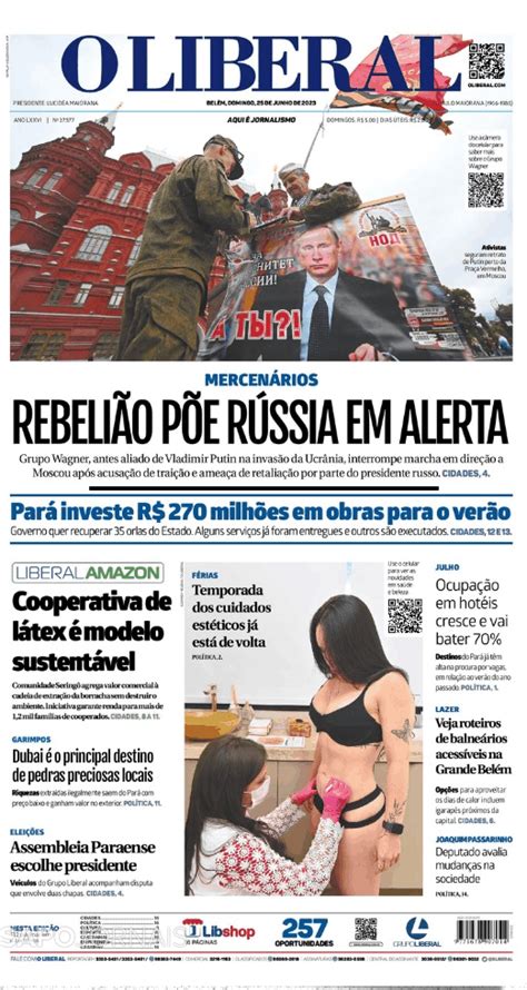 O Liberal 25 jun 2023 Jornais e Revistas SAPO pt Última hora e