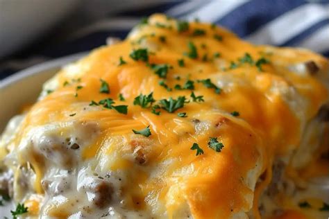 Biscuits and Gravy Casserole – recipestasteful