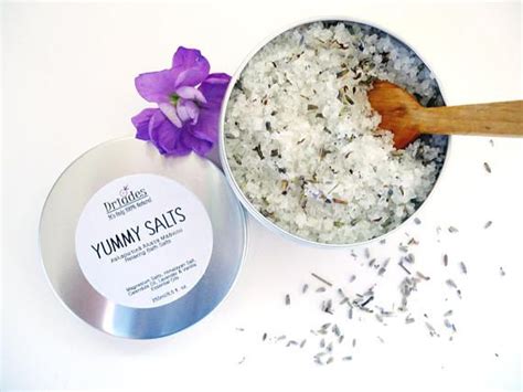 Lavender And Vanilla Bath Salts Relaxing And Detoxifying Magnesium