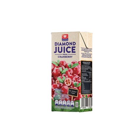 Diamond Juice Cranberry Uht 200ml Istyle