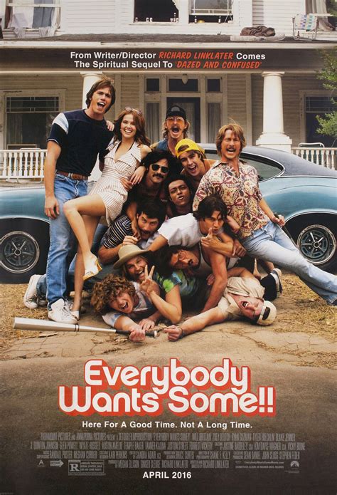 Everybody Wants Some!! Original 2017 U.S. One Sheet Movie Poster ...