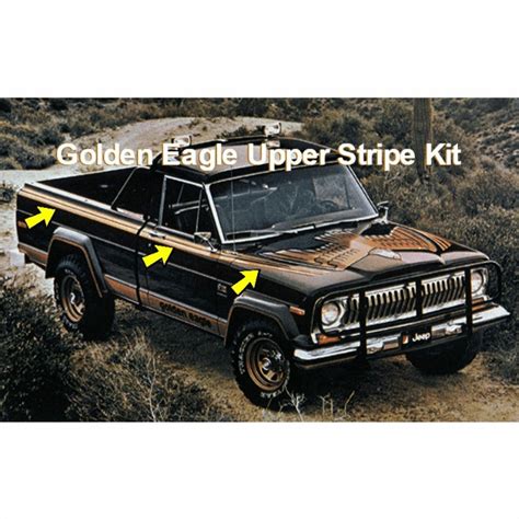 Jeep Decal And Stripe Kits Jeep Cherokee S Cherokee Chief J10 Honcho