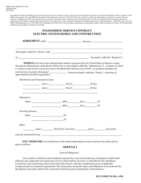 Service Agreements And Contracts Templates | DocTemplates