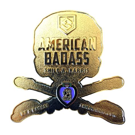 American Badass Coin Shilo Harris