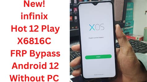 New Infinix Hot Play X C Frp Bypass Android Without Pc