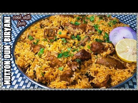 Hoskote Mutton Dum Biryani | Best Mutton Biryani Recipe | मटन बिरयानी ...