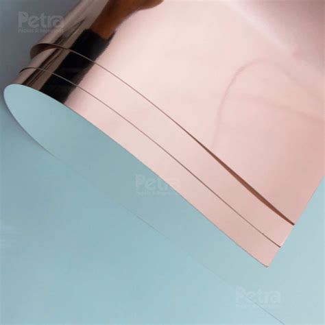 Papel Laminado Rosé Gold A4 250g m² 20 folhas