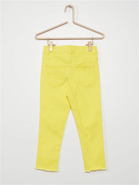 Pantal N Pirata Skinny Amarillo Kiabi